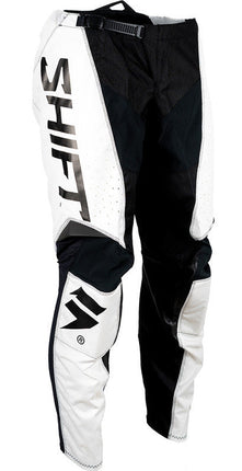 WHIT3 Label Trac Pants - White / Black