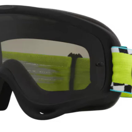 O-Frame MX Goggle- TEAL CHECKS W/DRK