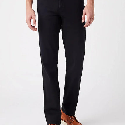 WRANGLER TEXAS STRETCH JEANS - BLACK