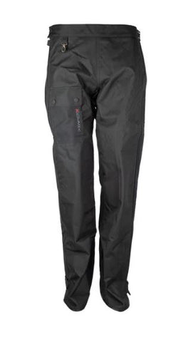 Acerbis XK Men's Easy Over road jacket in black with red accents, featuring a sleek design and zippered front for outdoor riding.