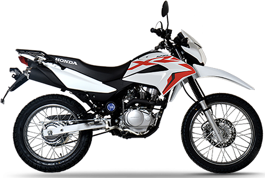 Honda XR125L motorcycle in multiple colors with sleek design and rugged build, ideal for urban and off-road riding.