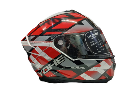 YOHE 987 FORWARD RED/WHITE GREY GLOSS