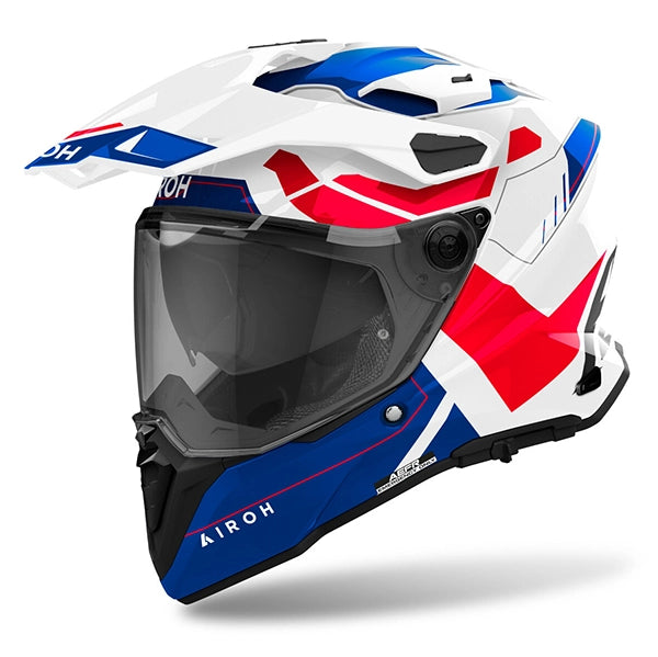 AIROH BANDIT HORN WHITE GLOSS