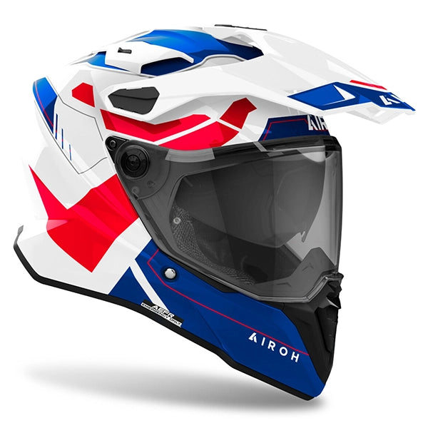 AIROH BANDIT HORN WHITE GLOSS