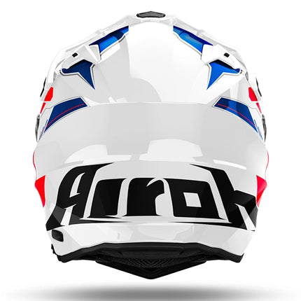 AIROH BANDIT HORN WHITE GLOSS