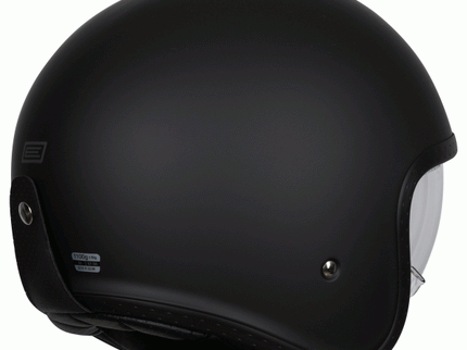Black matte road helmet by ORIGINE, featuring a sleek, solid design with a matte finish for stylish cycling safety.