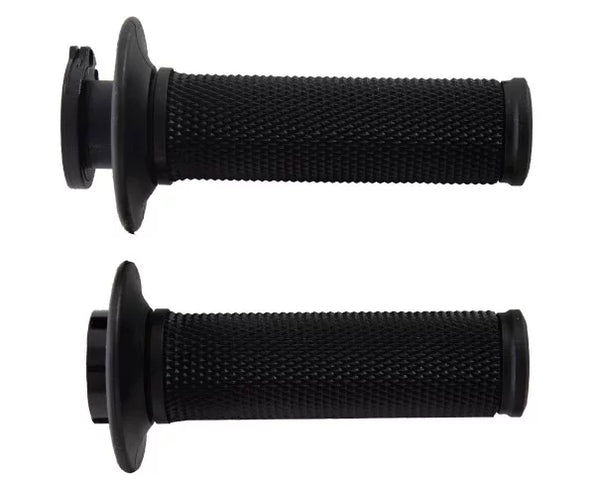 Black Lizzard Moto-Lock grips with textured surface for secure motorcycle handlebar control, shown in cap-2.webp image.