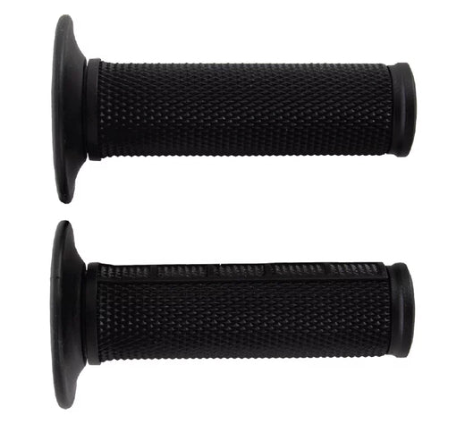 Black LIZZARD Moto Slide Grips cap with textured surface and branding details, designed for motorcycle handlebar comfort and grip.