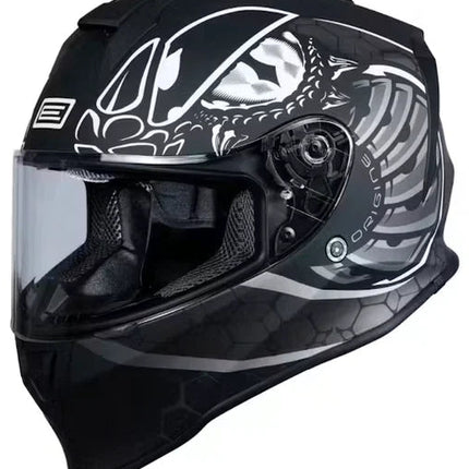 Origine Youth Dinamo Fighter Helmet - Matte Titanium/Black
