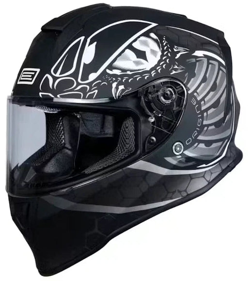 Origine Youth Dinamo Fighter Helmet - Matte Titanium/Black