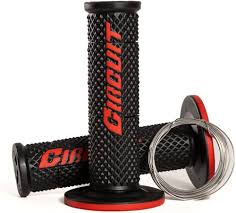 CIRCUIT GRIPS - V RACING BLACK/RED