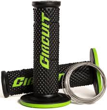 CIRCUIT GRIPS - V RACING BLACK/GREEN