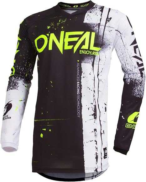 ONEAL JERSEY SHRED BLACK