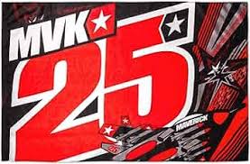 Yamaha Maverick flag featuring the Yamaha logo on a vibrant fabric flag suitable for vehicle or outdoor display