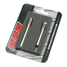 DRC Dirt Freak brake pin set for bikes, includes 37 and 52mm protection pins, durable bike brake components by DRC