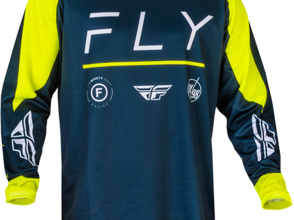 F16 MX Jersey - Navy / Hi-Vis / White