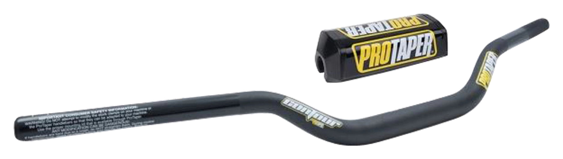 PRO TAPER CONTOUR YZ HIGH JET ALLOY BLACK