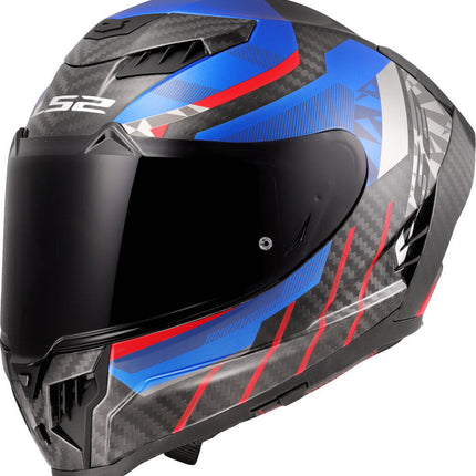 FF807 LS2 DRAGON TRAX GLOSS BLUE