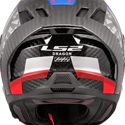FF807 LS2 DRAGON TRAX GLOSS BLUE