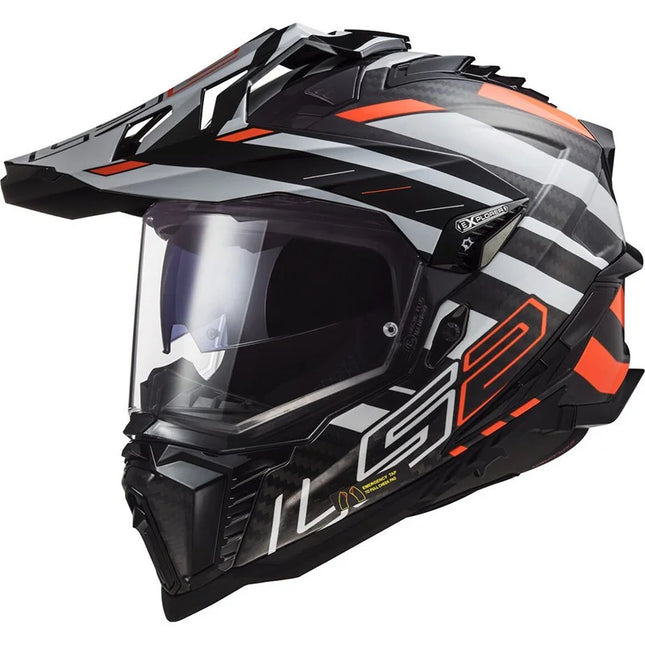 LS2 EXPLORER EDGE BLK/ORG