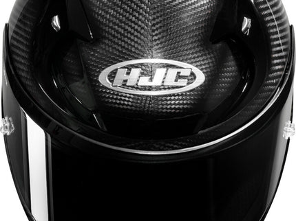 HJC RPHA 12 Carbon road helmet in XL size with sleek black finish and aerodynamic design.