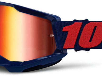 STRATA 2 Goggle - Navy Red Mirror