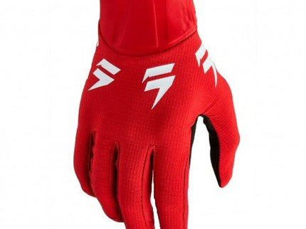 WHIT3 Label Trac Youth Glove - Red