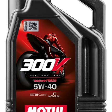 Motul 300V Road Racing 5W40 4T 4Lt