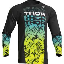 SECTOR Digi Jersey - Black / Teal