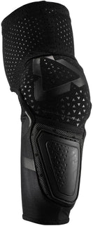 Black LEATT 3DF Hybrid Elbow Guard providing protective elbow support for sports and outdoor activities.