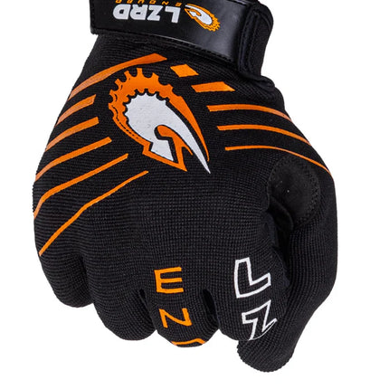 LIZZARD LEADR - LONG FINGER GLOVES ORANGE