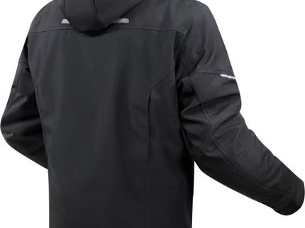 LS2 Bolton Air Black motorcycle road jacket, waterproof textile design, black color, 5XL size, protective and durable motorcycle gear