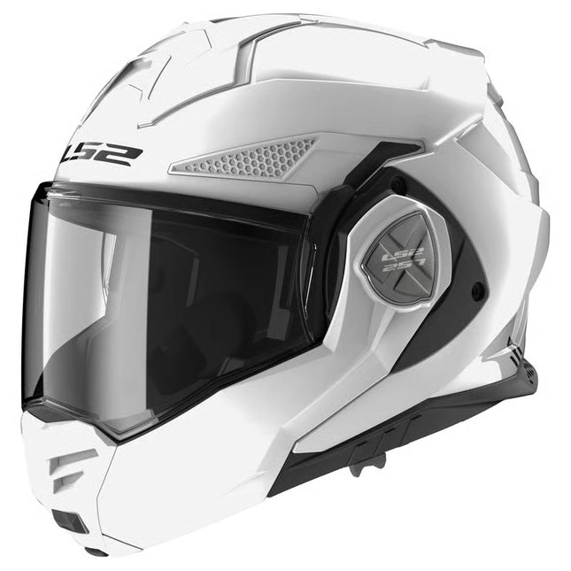 LS2 ADVANT X GLOSS SOLID WHITE  FF901
