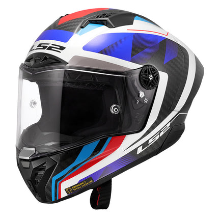 LS2 FF805 Thunder Carbon GP Aero Raute Blue
