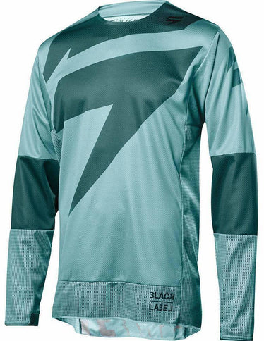 Shift 3LACK MAINLINE Jersey in teal, a breathable MX jersey with a comfortable fit and stylish design for motocross riding.