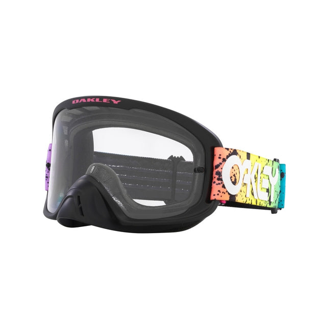 O-Frame Pro 2.0 MX Goggle- Black Splatter / Clear