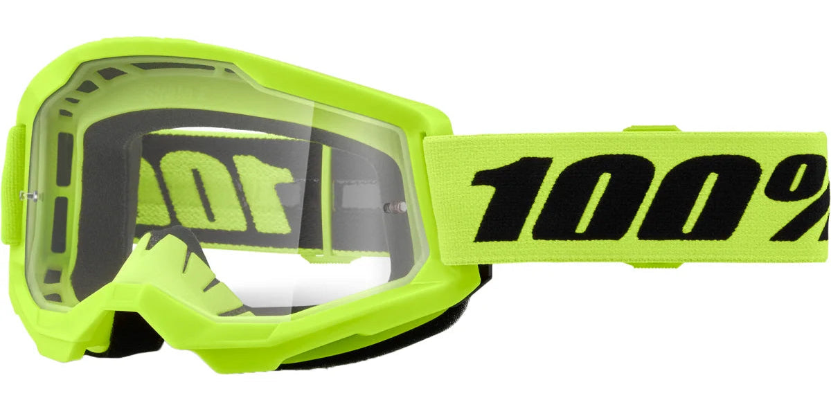 STRATA 2 GOOGLE NEON YELLOW CLEAR LENS