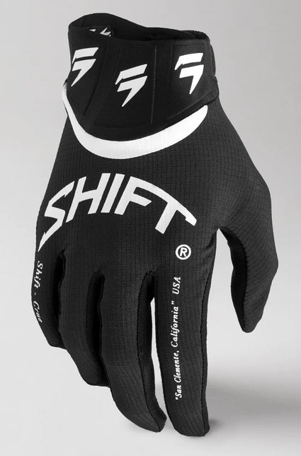 WHIT3 Label Bliss Gloves - Black/White