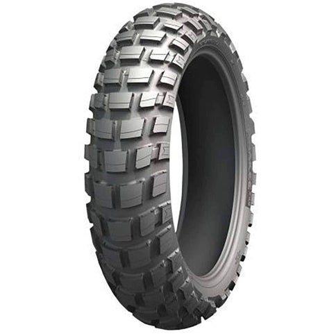 Michelin ANAKEE Wild 110/80-19 motorcycle tire with rugged tread pattern for off-road and adventure riding.