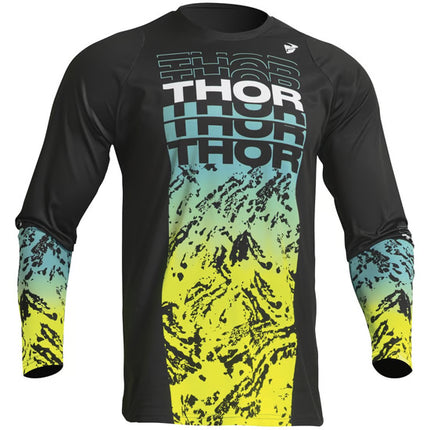 SECTOR Digi Jersey - Black / Teal