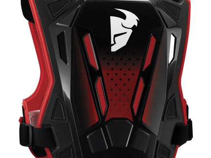 YOUTH Guardian MX Chest Protector - RED/BLACK