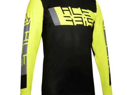 OUTRUN JERSEY Black / Fluo Yellow