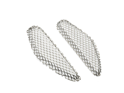 Mesh Air Intake Covers - Silver