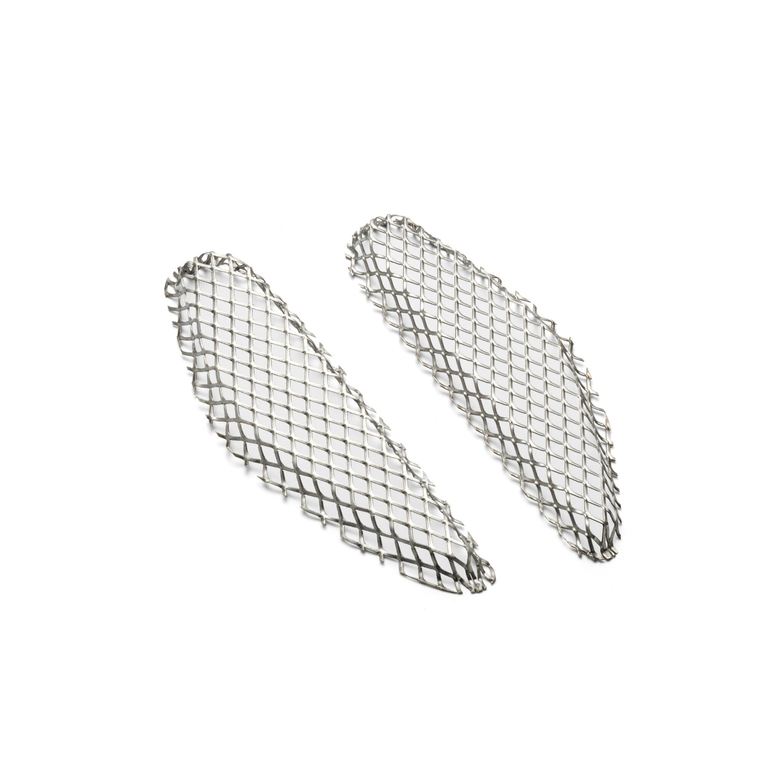 Mesh Air Intake Covers Silver