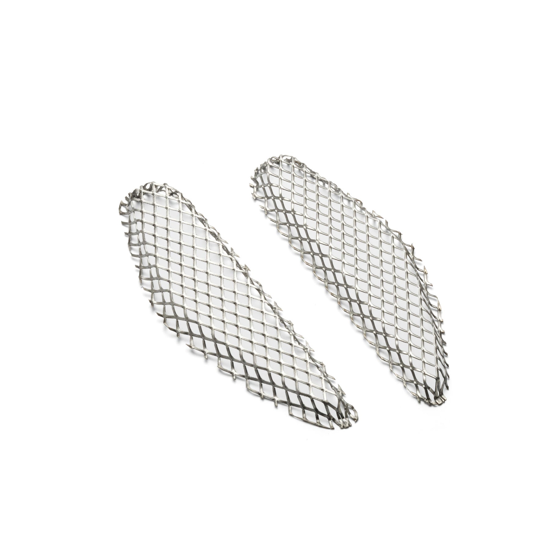 Mesh Air Intake Covers - Silver