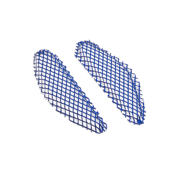 Mesh Air Intake Covers - Blue