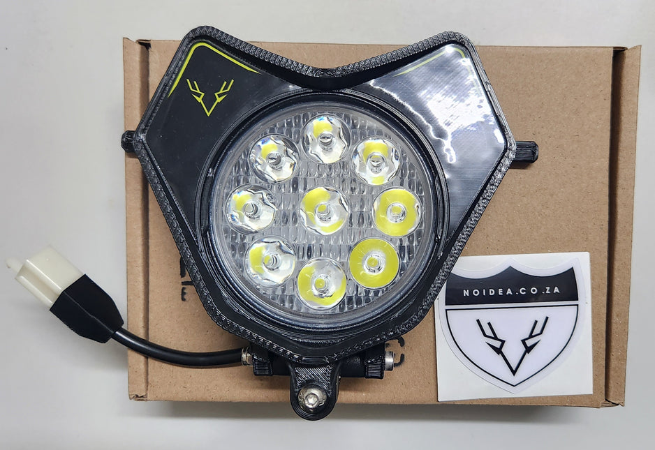 SHERCO LED Headlight- Black