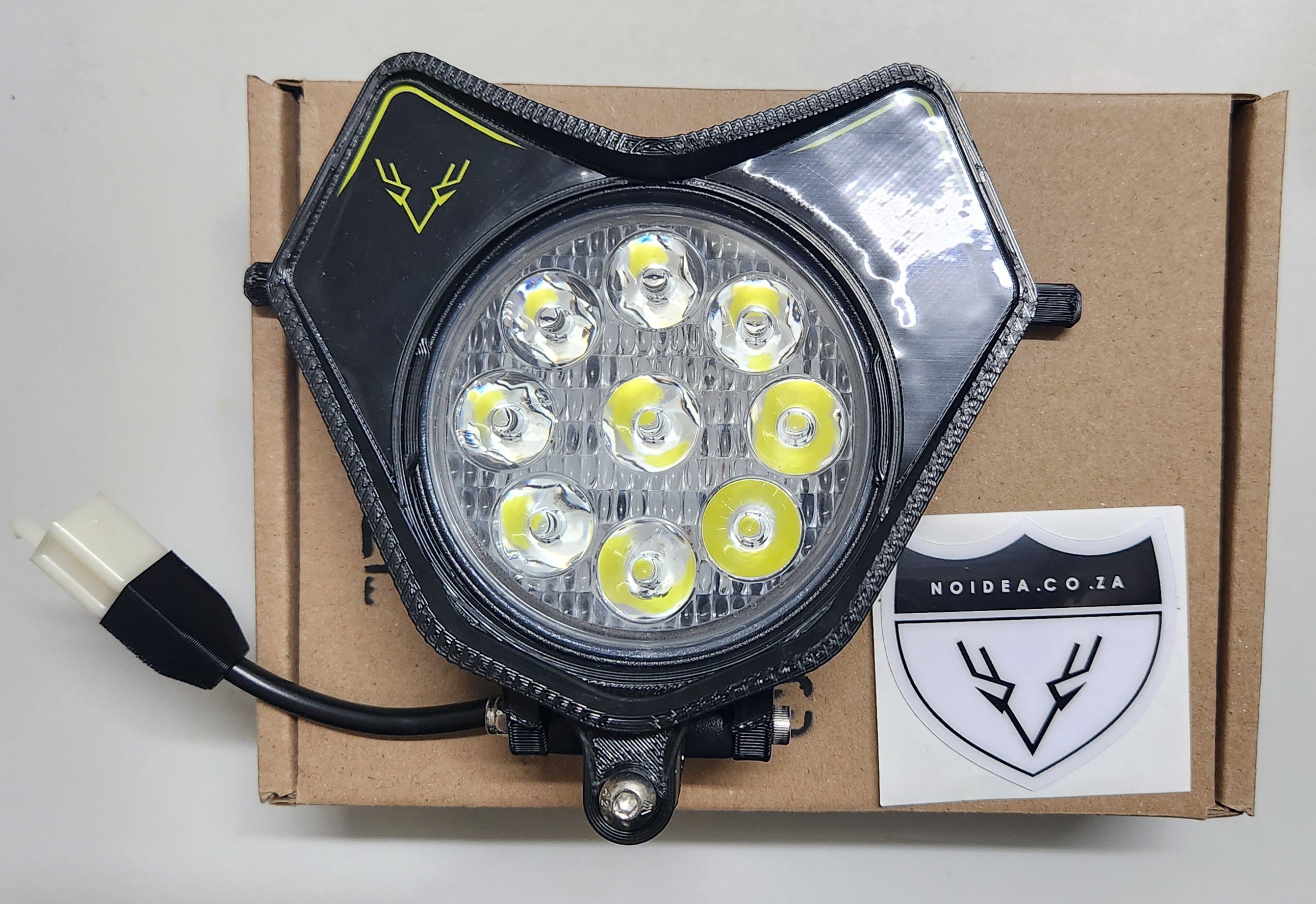 SHERCO LED Headlight- Black – RBS-YAMAHA