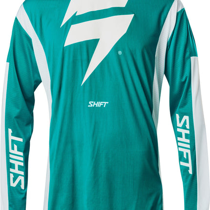 3LACK LABEL RACE 1 JERSEY - Green / White