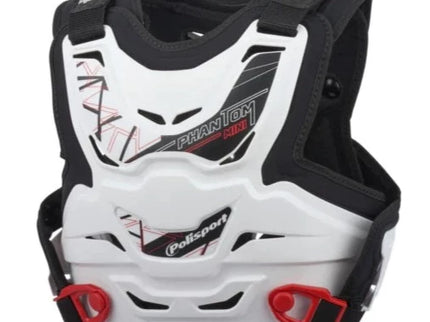 PHANTOM Mini Chest Protector (Youth) - White